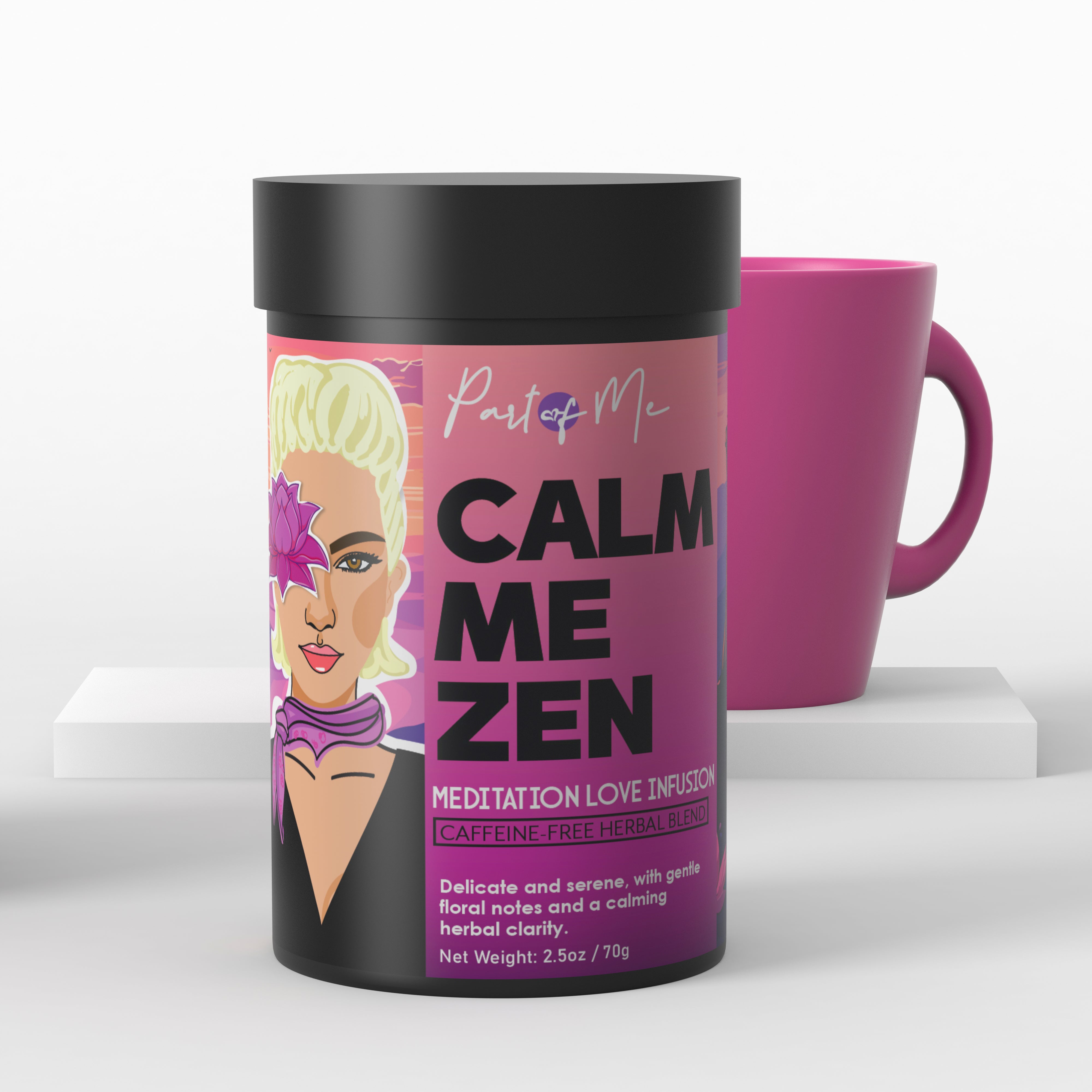 Meditation Herbal Tea — Calming Blend with Tulsi, Butterfly Pea