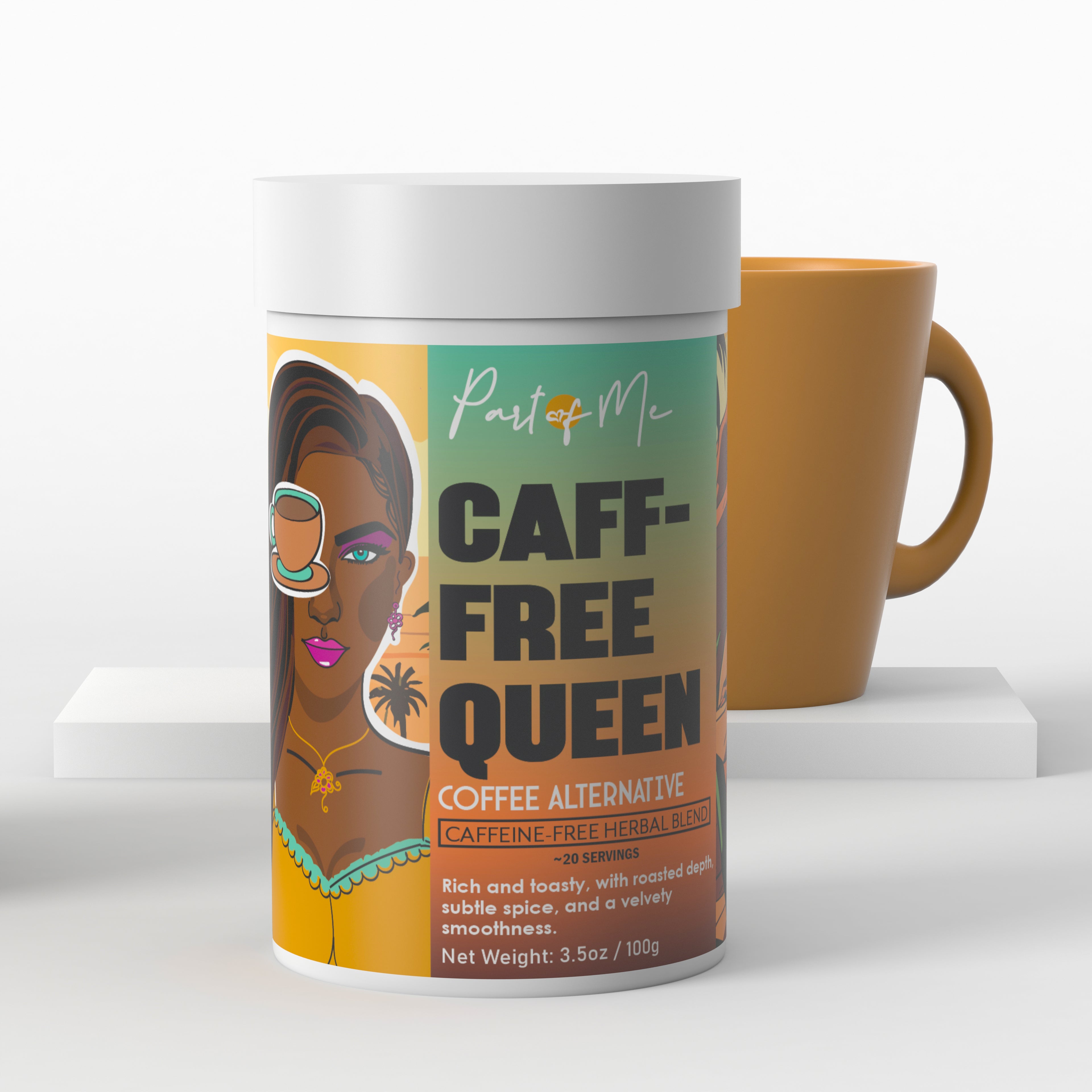 CAFF-FREE QUEEN GOURMET COFFEE ALTERNATIVE ORIGINAL