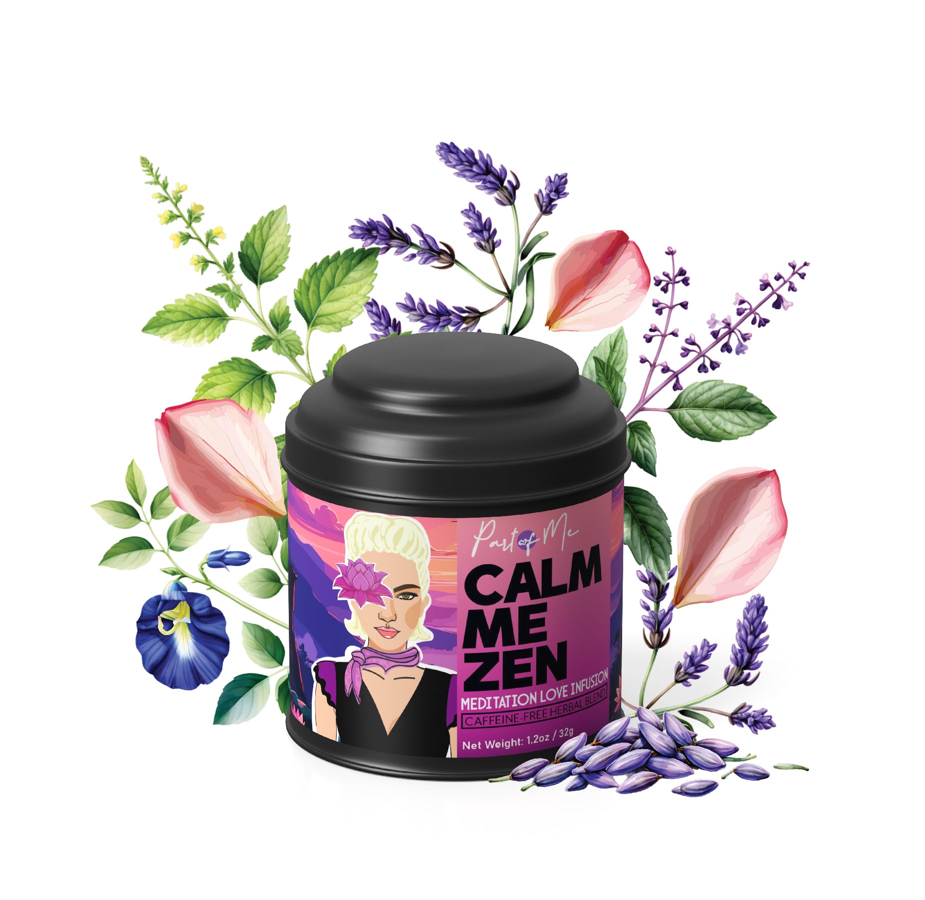 CALM ME ZEN Meditation HERBAL INFUSION