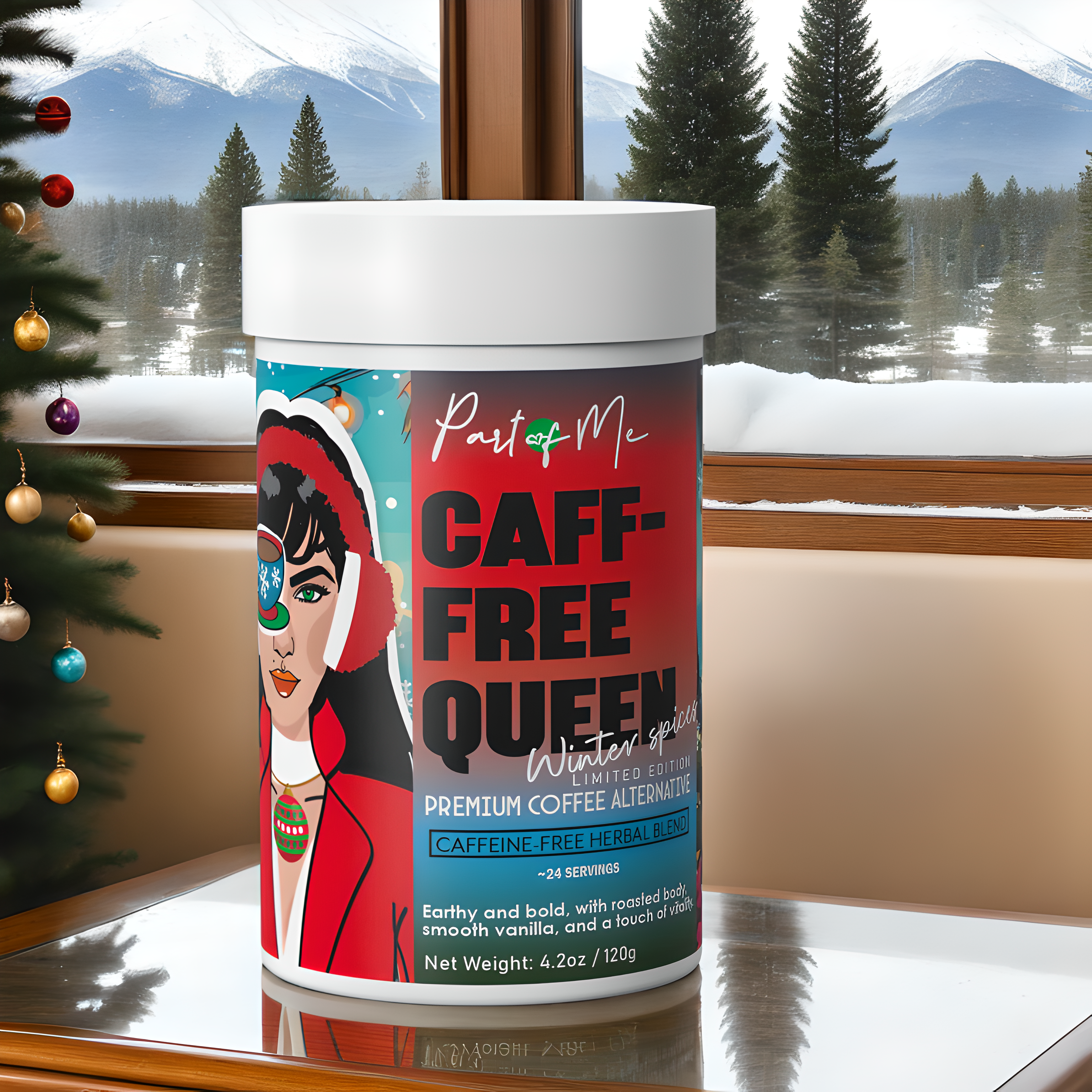 CAFF-FREE QUEEN GOURMET COFFEE ALTERNATIVE FESTIVE (LIMITED)